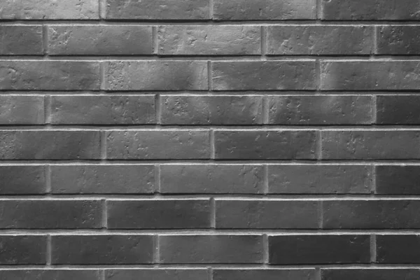 Binanın Tuğla Duvarlarının Koyu Arkaplanı Tuğlanın Dokusu — Stok fotoğraf