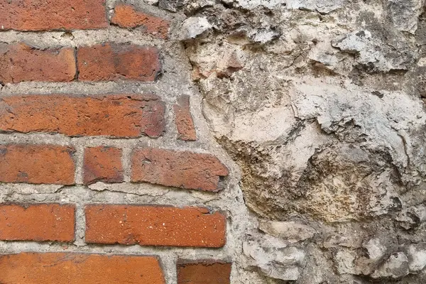 Фон Старої Стіни Будівлі Текстури Каменю Цегли — стокове фото