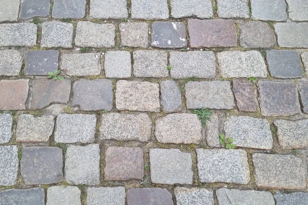 Текстура Старинной Уличной Плитки Камня Фон — стоковое фото