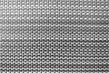 Maddenin siyah ve beyaz dokusu, kumaş. Masanın üzerinde dur.