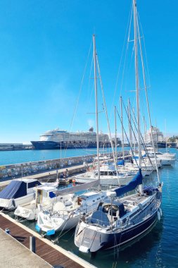 Madeira, Portugal, November 25, 2022: yachts and boats in the port