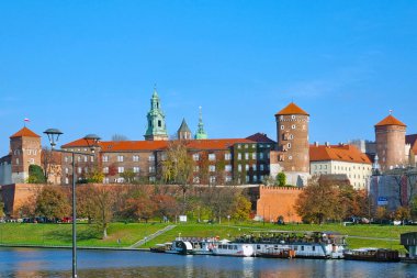 Krakow, Poland, October 24, 2022 beautiful Wawel Castle in Krakow