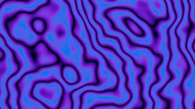 Abstract moving figures in space. Decoration and headband