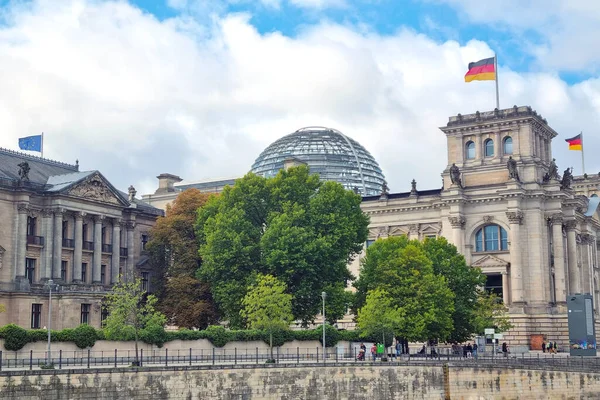 Berlin Almanya Ekim 2022 Berlin Bundestag Binası — Stok fotoğraf