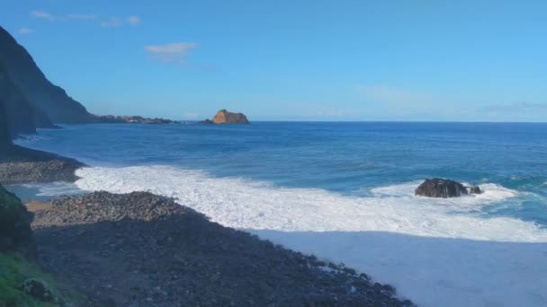 Vista Del Océano Isla Madeira — Vídeos de Stock