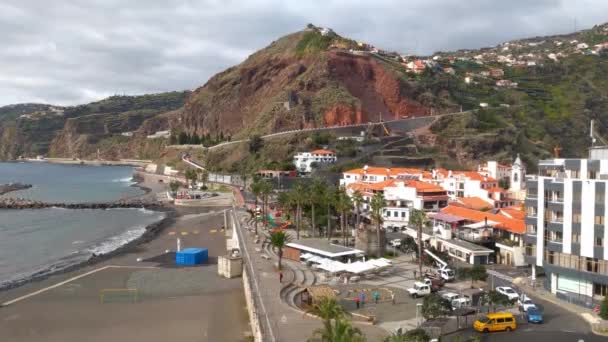 Belas Vistas Pitorescas Costa Ilha Madeira — Vídeo de Stock