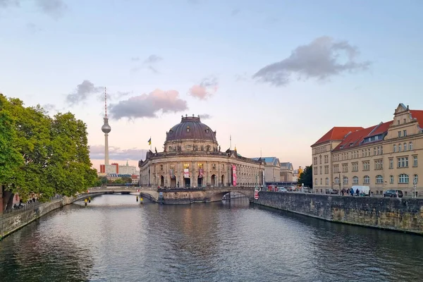 Berlin Almanya Ekim 2022 Spree Nehri Üzerindeki Müze Adası Berlin — Stok fotoğraf
