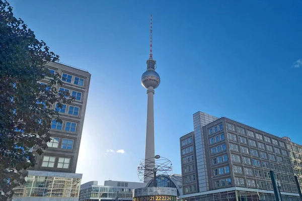 Berlin Almanya Ekim 2022 Ünlü Berlin Kulesi — Stok fotoğraf
