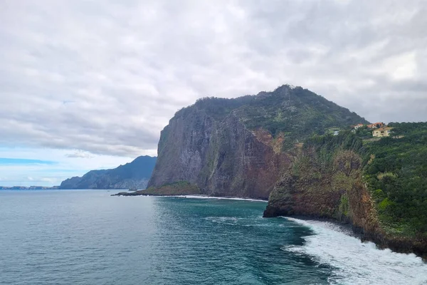 stock image A picturesque and mystical view of the island in the ocean