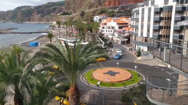 Madeira Portugal Noviembre 2022 Una Pequeña Ciudad Costa Isla Madeira — Vídeo de stock