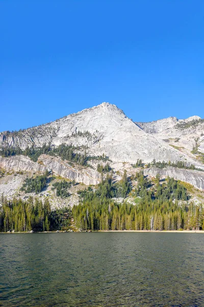 Belles Montagnes Claires Lac Dans Parc National Des États Unis — Photo