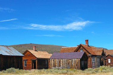 Bodie, CA, 6 Eylül 2018: ABD 'de terk edilmiş Bodie şehri