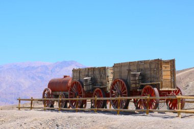 Arizona, ABD, 5 Eylül 2018 vagonlu eski tren