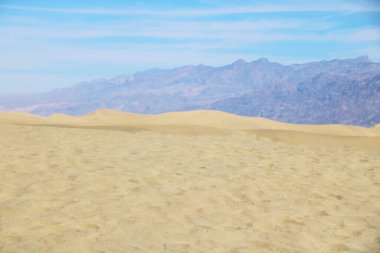 Amerika 'nın ulusal parkındaki çölde kumlar