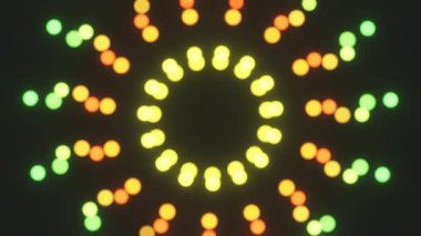 Soyut hipnotik rahatlama parlak ışık arkaplanı