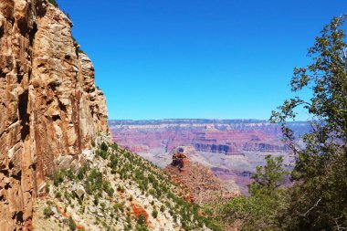 Amerika 'daki güzel Büyük Kanyon manzarası