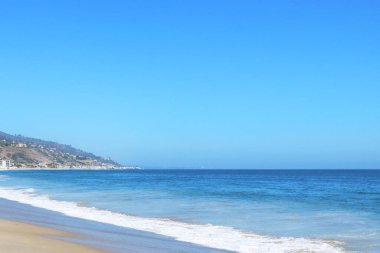 Los Angeles 'ın güzel Pasifik kıyıları.