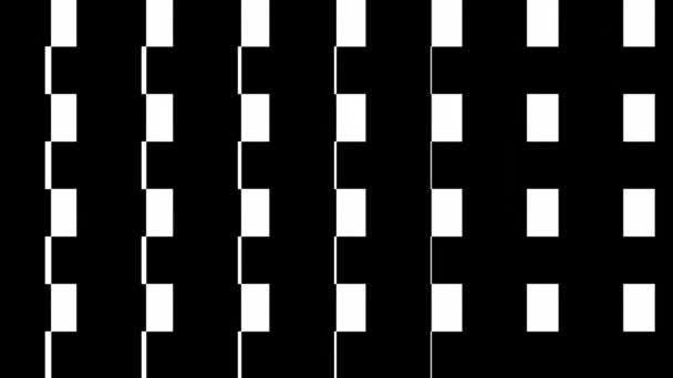 摘要呈现抽象的黑白背景 — 图库视频影像