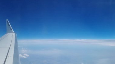 Calais, Fransa, 22 Haziran 2024: Temiz Mavi Gökyüzüne Hava Perspektifi