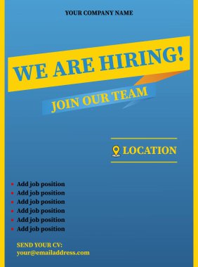 Ekibimizin poster broşürlerine katılacağız sosyal medya postası tasarımı