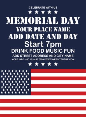 Anma Günü poster broşürü sosyal medya post tasarımı