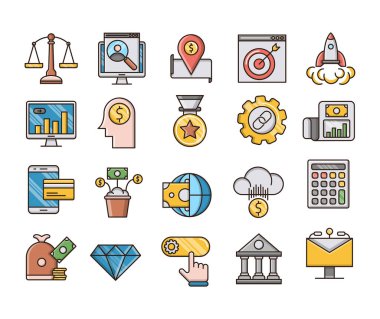 İş ve Finans Simgeleri