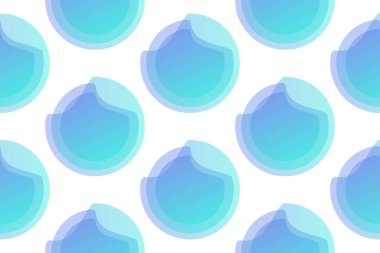 Soyut şablon, yuvarlak noktalar ve daireler. modern vektör illüstrasyonu