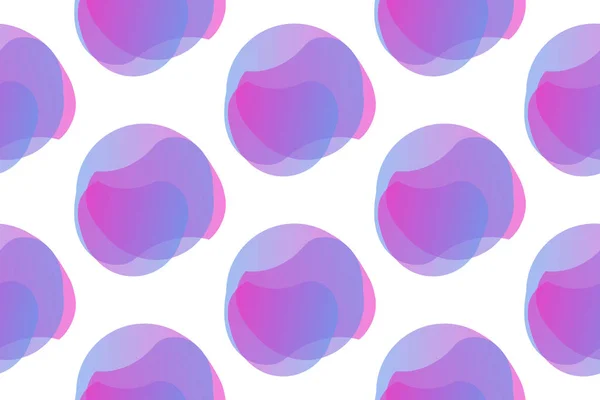 Abstract Pattern Dots Circles Modern Vector Illustration — Stock Vector