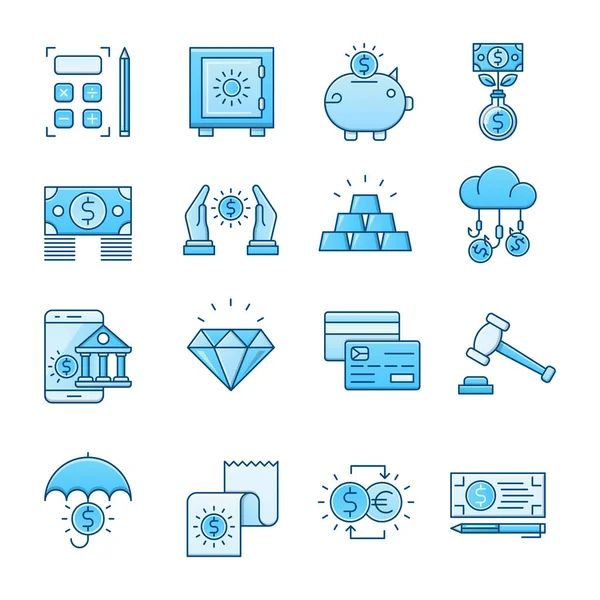 Bankacılık ve iş simgeleri