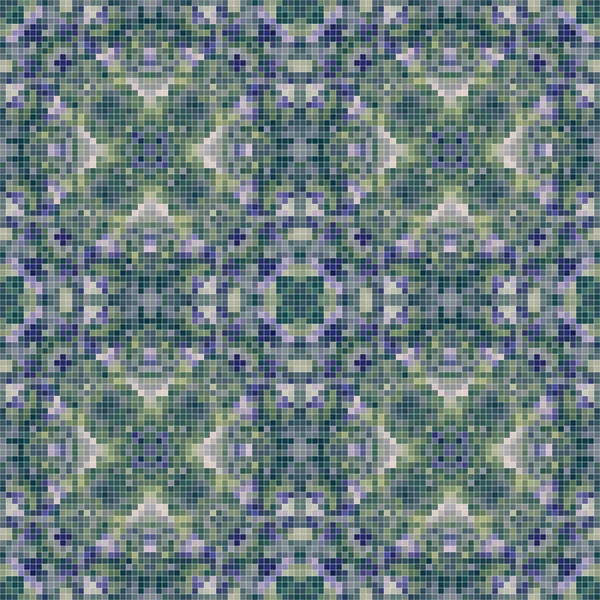 Pixel mosaic seamless pattern design, Repeat textile design. Fabric print