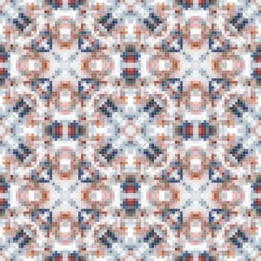 Arabic pattern background, islamic ornament. arabic tile, or arabic zellij - traditional mosaic.