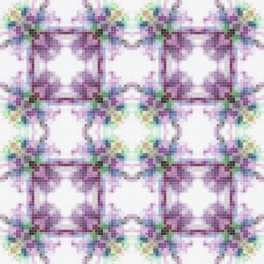 Arabic pattern background, islamic ornament. arabic tile, or arabic zellij - traditional mosaic