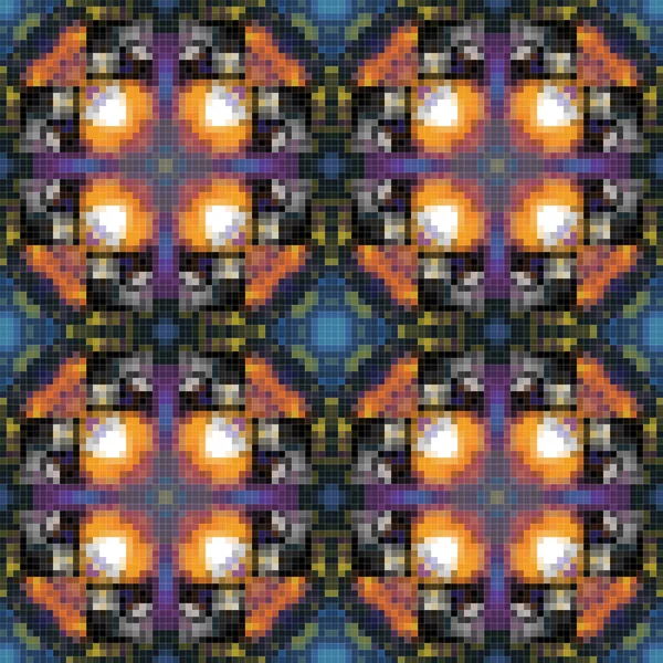 Arabic pattern background, islamic ornament. arabic tile, or arabic zellij - traditional mosaic