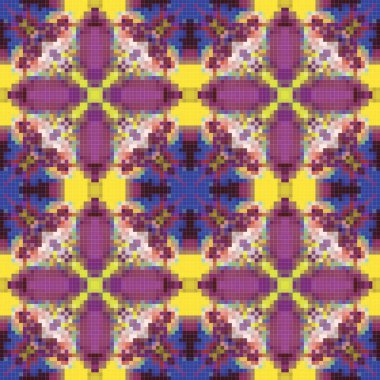 Arabic pattern background, islamic ornament, arabic tile or arabic zellij, traditional mosaic.