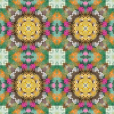 Arabic pattern background, islamic ornament, arabic tile or arabic zellij, traditional mosaic.