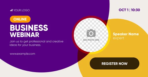 İnternet üzerinden sosyal medya paylaşım şablonu ve resim için bir yer. Sosyal medya için arkaplan ve illüstrasyon, vektör içinde pankart tasarımı. 