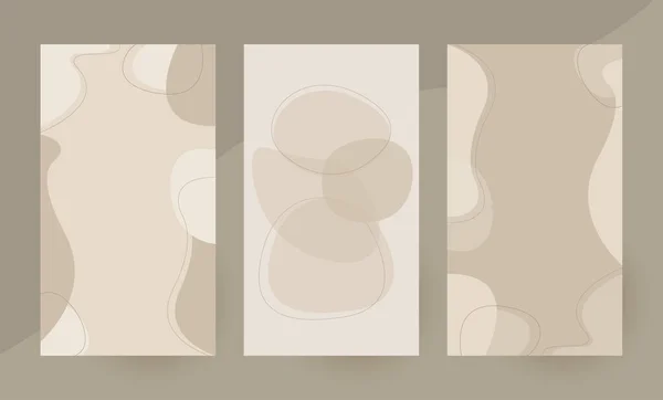 Abstract background for social media story banner. Vector illustration