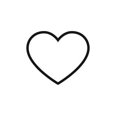 Kalp ikonu, Aşk kavramı, Doğrusal kalp ikonu