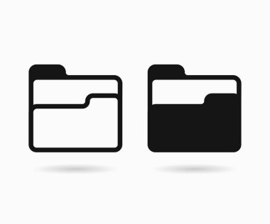 Dizin simgesi ayarlandı. Web siteniz için dizin vektör simgesi, uygulama, logo, UI. Vektör