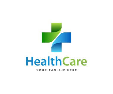 Tıbbi Logo Tasarım Vektör Şablonu. Sağlık Hizmetleri Logosu Tasarımı