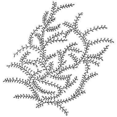 Çiçek vektör resimleme arkaplanı 