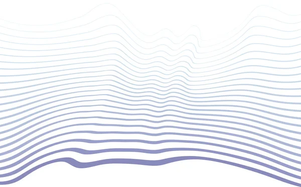 Blaue Wellen Hintergrund Vektorillustration — Stockvektor