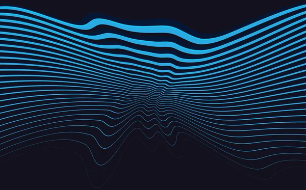 Абстрактні Вигнуті Лінії Векторний Фон Форми Хвилі Веб Бізнесу Графічного — стоковий вектор