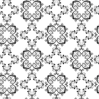 Kusursuz desen, şık arkaplan, modern illüstrasyon, vektör