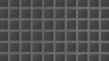 Dönüşümlü siyah küp arkaplanı. Dönen siyah desenli küp detaylarından oluşan animasyon arkaplan. Sunumlar ve videolar için güzel bir arkaplan.