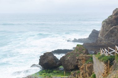 Ermita de Santa Justa, Cantabria, Kuzey İspanya. Popüler seyahat hedefi 