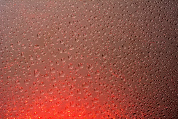 Abstrakcyjne Kolorowe Tło Kroplami Oleju Falami Powierzchni Wody Makro Strzał — Zdjęcie stockowe