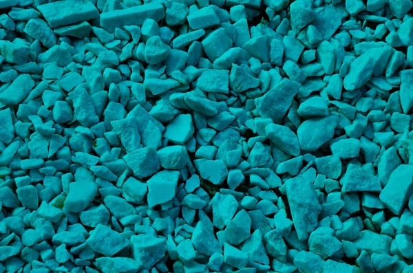 Fundo Textura Pedrinhas Rocha Pequenas Lisas Pibbles Pedra Natural Turquesa — Fotografia de Stock