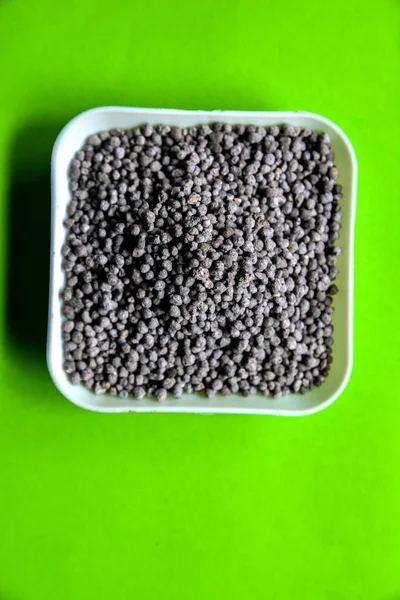 Fertilizantes Minerais Compostos Fertilizantes Minerais Grânulos Pode Ser Extrato Químico — Fotografia de Stock