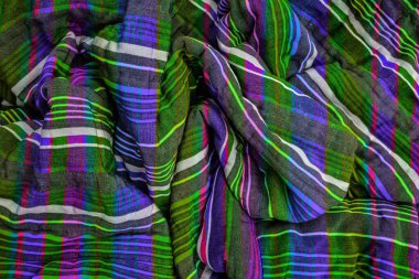 sorunsuz soyut etnik doku, çok renkli ikat desen, retro karmaşık arka plan, geleneksel Asya kumaş, moda tekstil, pastel pembe mavi duvar kağıdı kaleydoskop süsleme